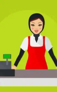 فروشنده خانم