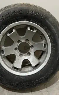رینگ و لاستیک افرودی مناسب زاپاس