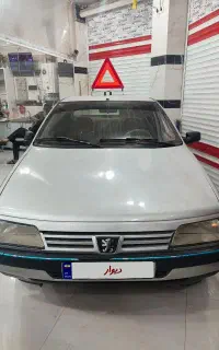 پژو ۴۰۵ GLX نقره ای دوگانه کارخونه