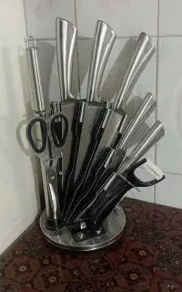 سرویس ۹پارچه چاقو آشپزخانه