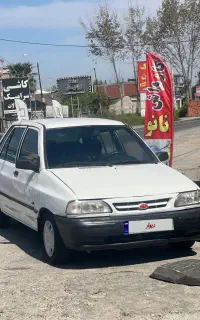 پراید سفید مدل ۸۳ انژوکتور