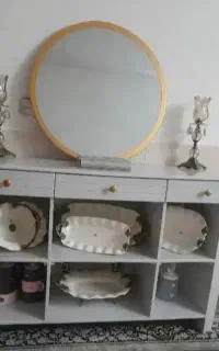 آینه و میز کنسول در حد نو