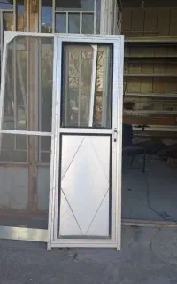 درب دستشویی آلومینیوم سرویس بهداشتی حمام