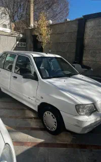 پراید ۱۱۱مدل ۹۳کم کارکرد بی رنگ