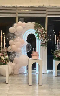 بادکنک آرایی،گل آرایی، نامزدی ،سفره عقد،تولد