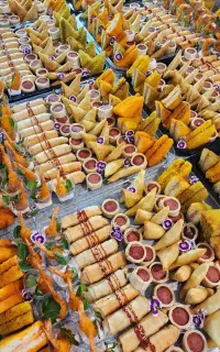 انواع فینگرفود و مزه برای دورهمی و جشن ها