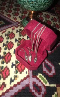 نیم ست نقره