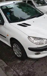 پژو 206SD V20 بدون رنگ در حد صفر