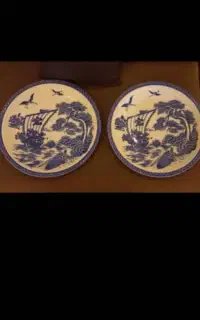 دوعدد دیس بزرگ قدیمی بسیارزیبا