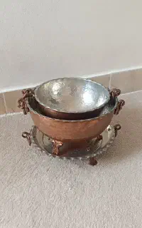 ظروف پذیرایی مسی