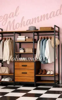 خوده تولیدی رخت اویز میخوای رگال سبد چوب لباسی