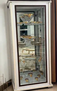 بوفه چوب اصل اینه دار