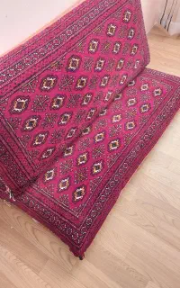 دو عدد پشتی  دستباف