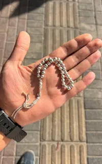 تسبیح نقره 925