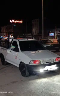 پراید وانت دربست ودارای(اتاق مسقف)