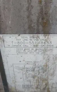 سرخ کن صنعتی DEAN آمریکا