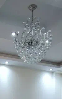 لوستر کریستال ۸شعله