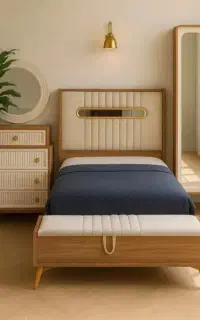 تولیدی تخت خواب چوبی کشودار ۵۰ تا طرح متنوع