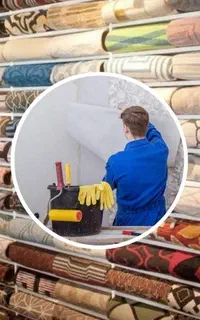 کاغذ دیواری کفپوش پارکت