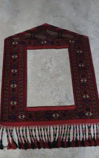 جانمازی و پرده سنتی دیواری