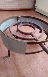 تنور گاز نان‌ لواش صحرایی اجاق