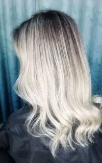 بالیاژ آمبره رنگ و مش و هایلایت آموزش رنگ و لایت