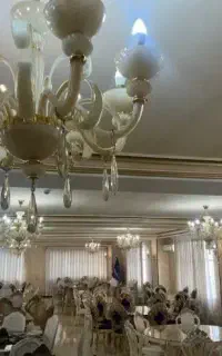 ۱۵ عدد لوستر نمایشگاه مبلمان با دیوار کوب