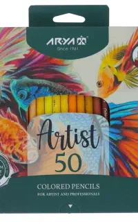 مداد رنگی 50رنگ اریا ارتیست