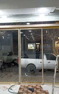 شیشه سکوریت کرکره برقی درب اتوماتیک