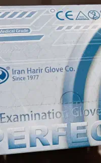 دستکش لاتکس100عددیL