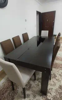 میز و صندلی غذا خوری هشت نفره
