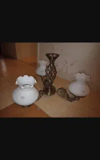 لوستر برنز ۳شاخه برند Tinko تایوان مشابه نو