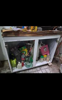 دو تا کابینت و گاز