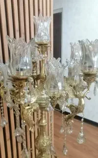 لوستر برنز کنار سالنی