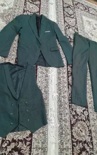 ست کت و شلوار یشمی