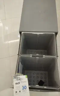 سطل زباله کابینتی دوقلو آدلان صفر