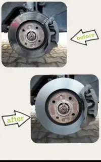 تراش دیسک چرخ درجا