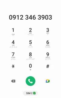 سیمکارت ۹۱۲ کد ۳