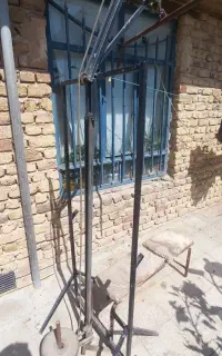 میز پرس سینه، سیم کش سرشانه وپشت بازو