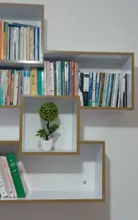 کتابخانه دیواری