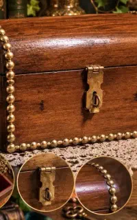 صندوقچه ی جواهرات دست‌ساز و نوستالژی