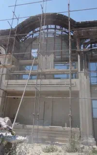 اجرای نمای سنگی رومی وکلاسیک