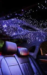 اجرا سقف کهکشانی و جیر قطعات داخل کابین