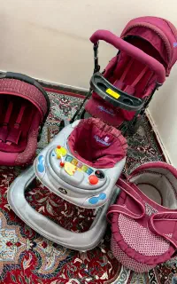 سرویس کالسکه و کریر و روروک و ساک حمل کودک