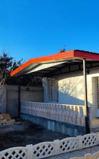 اجراء سبک سازی سقف شیروانی و انواع جوشکاری سیار