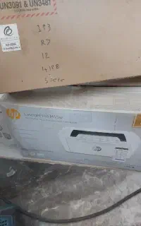 لپ تاپ و پرینتر