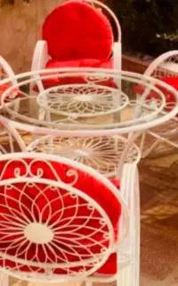 فروش صندلی فرفوژه حیاطی