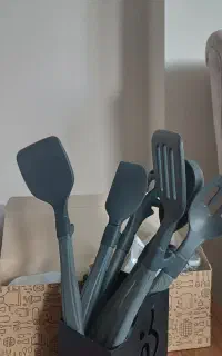 سرویس کفگیر ملاقه سیلیکونی کاخلر