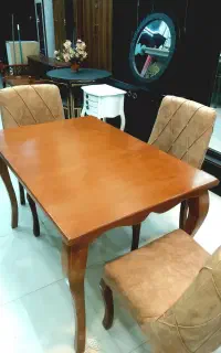 فروش انواع میز نهار خوری ۴ نفره قیمت  عکس اول