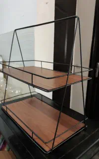استند چوبی و فلزی برای ساماندهی وسایل کوچک